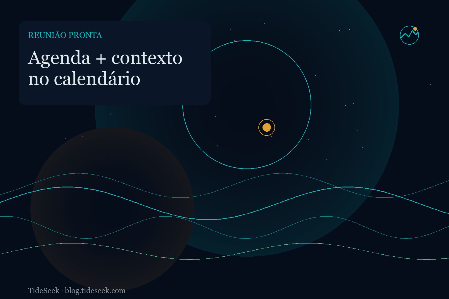Reunião B2B agendada com briefing e integração de calendário